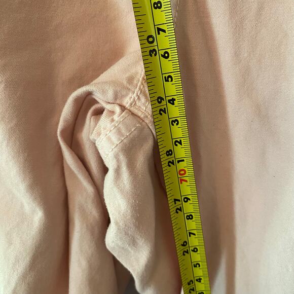 Madewell Women's size 29 Pink Cargo Straight Leg Pants Baggy Boho Military - Picture 11 of 12